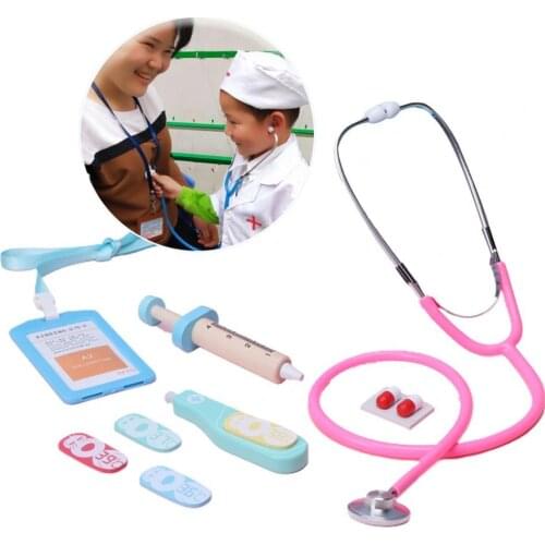 5Pcs/Set Magnetic Kids Doctor Toy Vivid Premium Texture Colorful Miniature Doctor Kit Toy Doctor Toy for Student