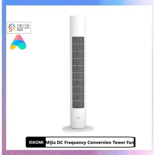 Xiaomi Mijia Bladeless Tower Fan BPTS01DM DC Frequency Conversion Summer Cooling Air Conditioner Cooler APP Control