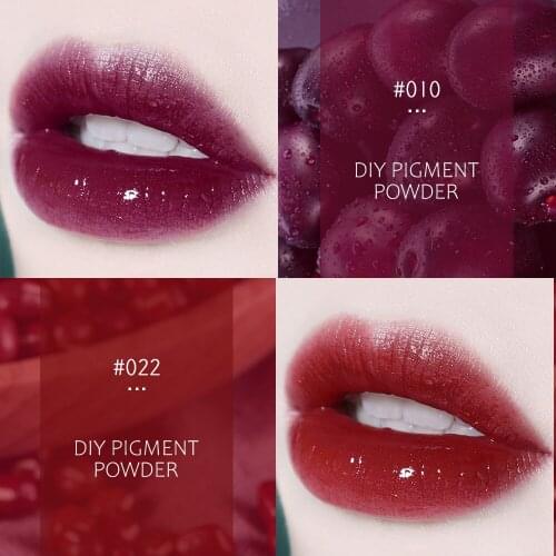 9Colors DIY Lipstick Pigment Powder Lip Gloss Pigment For DIY Lipgloss Powder Pigment Make Up Tools Full Professional Makeups