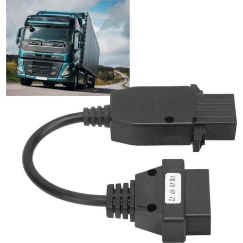30cm Car OBD2 Diagnostic Cable Adapter 8PIN to 16PIN Plastic Scanning Tool Cord for Trucks