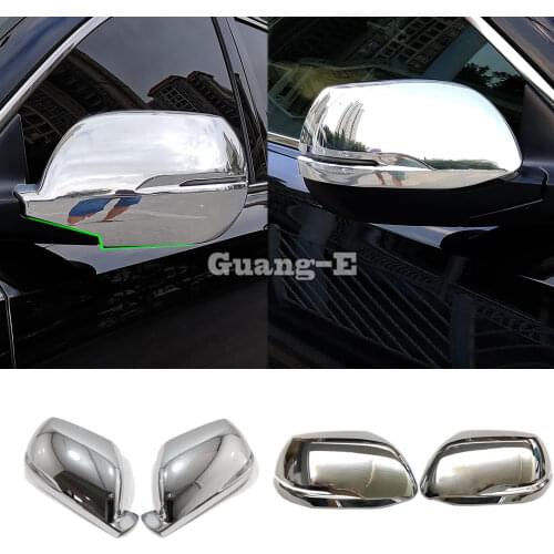 For Honda CRV CR-V 2017 2018 2019 2020 Decoration Car Back Rear View Rearview Side Door Mirror Carbon Fibre Stick Trim Frame