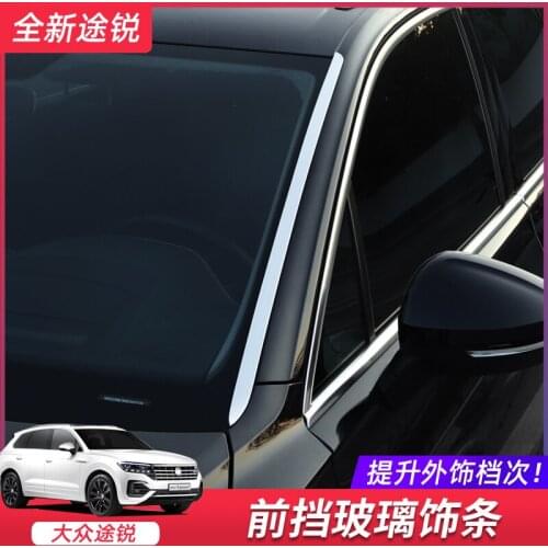 For Volkswagen Toureg 2019 2020 Front windshield trim strips, front windshield trim strips