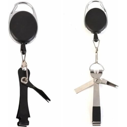 2019 Fishing Quick Knot Tool Fly Fishing Nipper Fly Line Cutter Clippers Snips Fast Tie Nail Knotter Fishing Tools Accessories