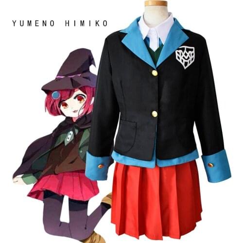 New Danganronpa V3 Cosplay Costumes Women Girls Killing Harmony Magician Yumeno Himiko School Uniform Suits 4 Pieces Halloween