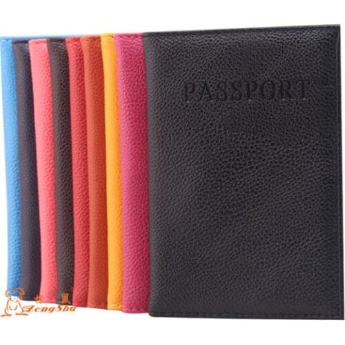 Zongshu Russian Federation Waterproof Multiple Passport HolderPU Leather Travel Fashion Passport Cover Wallet (custom available)