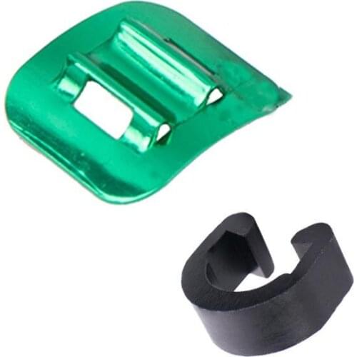 ZTTO Aluminum Alloy Conductor Seat 3M C Type Buckle Back Glue Bicycle Oil Pipe Fixed Seat Frame Line Crossing Device