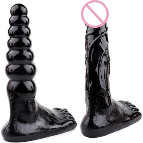 Realistic Dildo For Anal Toys Butt Plug Anal Beads Feet Penis Women Masturbation Ass Vagina Massage Sexual Sex Toys For Woman