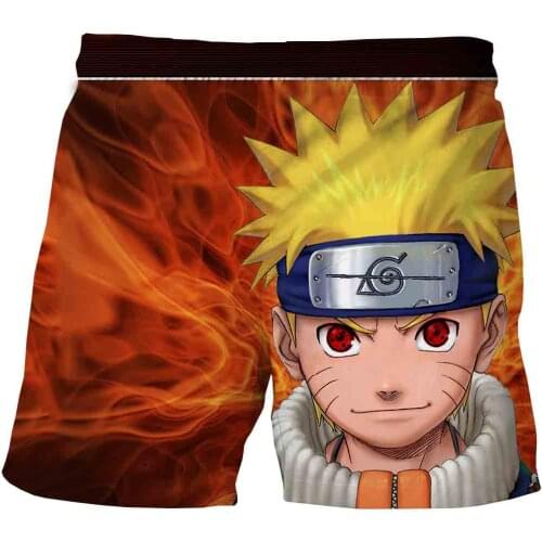 Children Summer Shorts 3D Anime Printing Shorts For Boys Girls Teenager Fashion Sports Pants Toddler Panties Kids Beach Clothing
