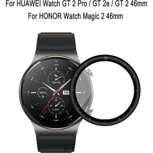 2pcs Tempered Film For Huawei Watch GT 2 Pro GT 2e GT2 46mm Screen Protectors For HONOR Watch Magic 46mm Full Protective Cover