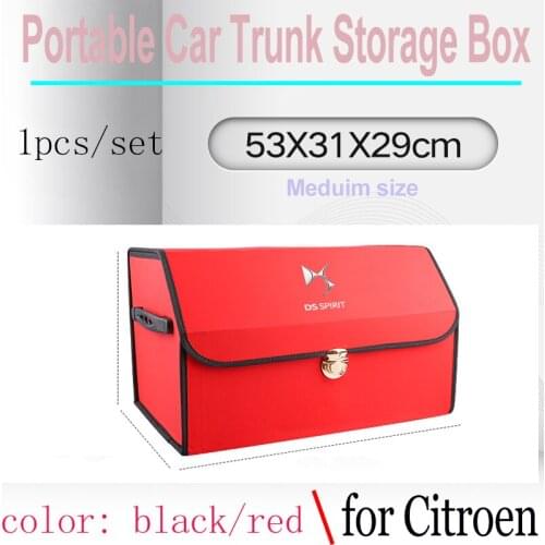 1pcs/set Auto Multipurpose Collapsible Cover Car Trunk Storage Box Rear Folding for PicassoC2/C3/C4C5/C6/C8/DS3/DS4/DS5/Nemo/C-Q