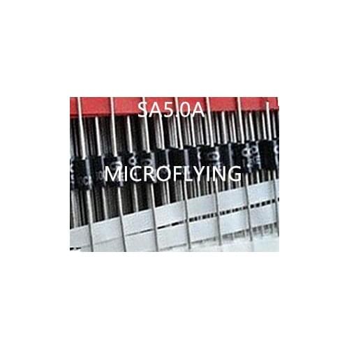 100PCS SA5.0A SA5.0 DO-15 TVS transient diode