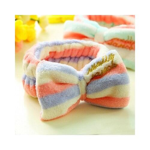 Floral Bridal Headband Hairband Wedding Party ponytail holder elastic hair band ties headwear hair accessories 3pcs FD11