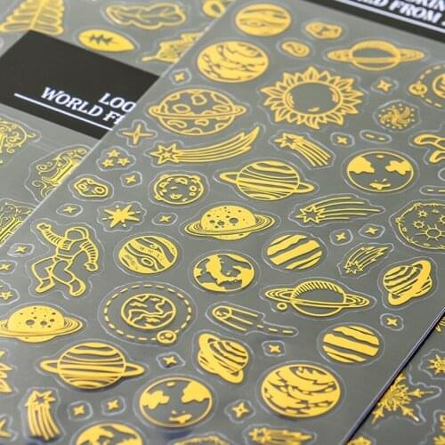 8 Sheets UV Epoxy Resin Filling Material DIY Crafts Jewelry Making Filler Stickers Resin Mold Decorative Lables J60E