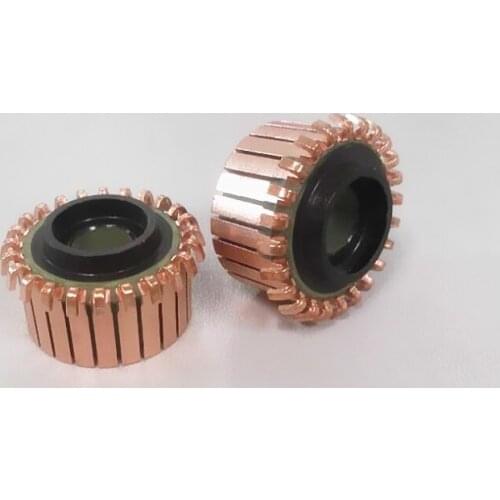 8x23.2x14.5mm 24p Copper Bars Alternator Electric Motor Commutator Copper Commutator for Mini Drill On Armature Commutat CP2408