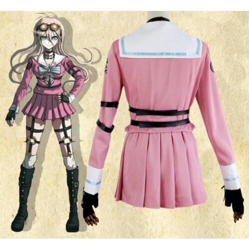 Danganronpa Miu Iruma Cosplay Costumes Women Dress Halloween Costume Girls Uniforms clothing