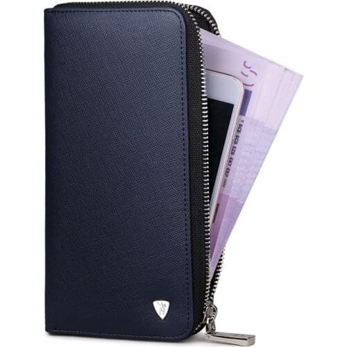 Wallet mens long wallet card pack mens multi-card large-capacity simple mens wallet multifunctional handbag