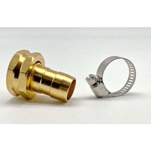 1 Set Garden Hose Repair Mender Kit With Clamps Fit For 3/4" Or 5/8" Garden Hose Fitting