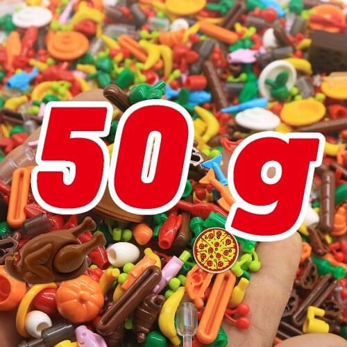 Food City Accessories Friends MOC Building Blocks Set Drinks Fruit Vegetable Bread Fish Bottle Parts MOC Bricks Toys Children