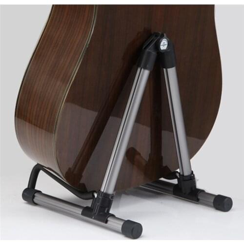 Guitar Rack Protect Stand Holder Folding Anti Slip A Frame Acoustic Guitars Bass Ukulele Floor Stand Holder