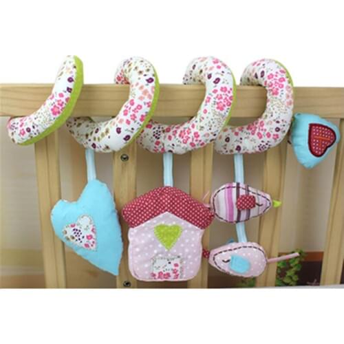 2019 New Hot Baby Bed Strollers Hanging Car Seat Toy Travel Toys Newborn Rattles Toy Children Gift Baby Educational Toys