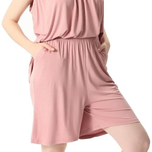 Plus Size 7XL Women Summer New Pajama shorts Comfortable Pyjama Modal Cotton Pyjamas Home Clothes Pants