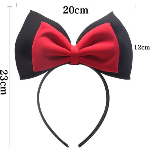 Big Bow Princess Headband Women Girls Cute Bowknot Hairband Cosplay Hair Hoop Party Decor Headdress Hair Accessories