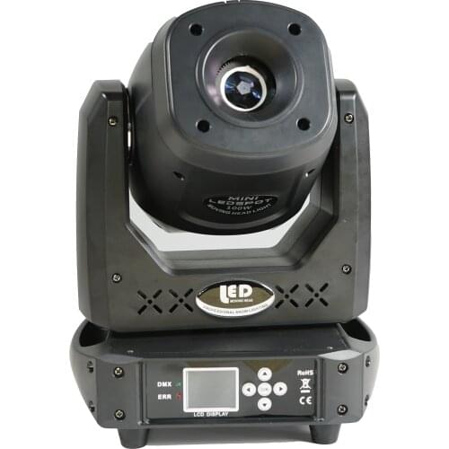 Moving Head 100W Led Dj Spot Quad 5 Face Prism Projector Stage Light Professional Disco Wedding Dj Party Show Lighting