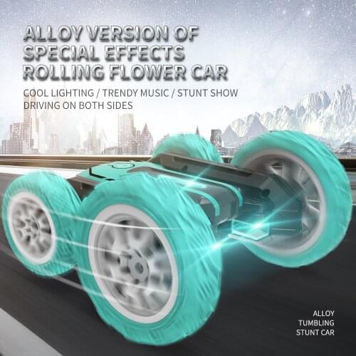 RC Car 360° flip Double-Sided Deformation Drift Car Climbing Car Stunt Blooming Rotating High-Speed Remote Control Kids Toys