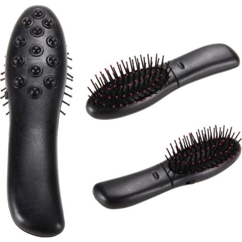 Portable Electronic Anti Hair Loss Regrowth Brush Comb Head Scalp Massager Brushes Vibrating Massage matrix remover hairbrushes