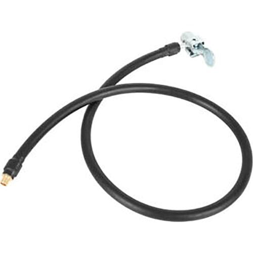 Bike Pump Hose Black For Car Motorcycle Tyre Inflator Pump Hose W/ Air Locking Chuck 1 Meter 100cm Durable