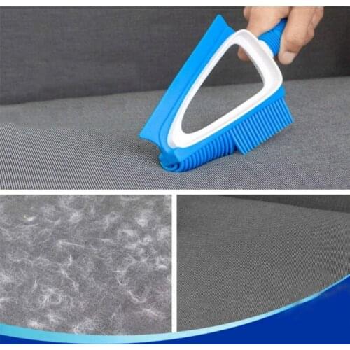 Pet Hair Remover Scraper Carpet Sofa Car Pet Lint Removal Cleaning Scraper Carpet Dog Cat Hair Cleaning Tool Pet Product