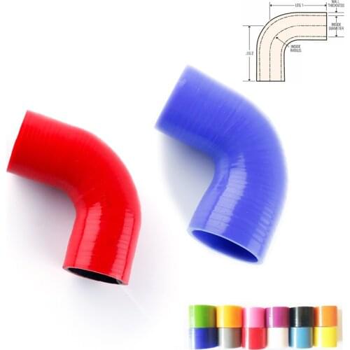 90Degree 3.25"to 3.25" 83mm inch Silicone Hose Elbow Intercooler Coupler