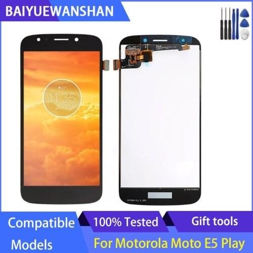 For Motorola Moto E5 Play LCD DIsplay Touch Screen Digitizer Assembly For MOTO E5play XT1920 xt1921 LCD