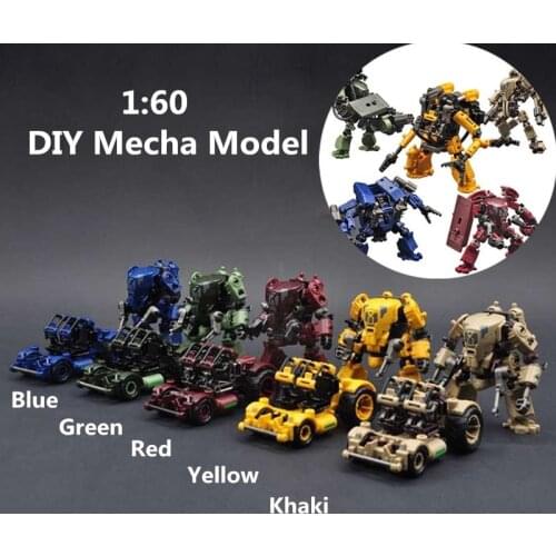 1:60 DIY Assembly Mecha Model Defense Mecha Engineering Vehicle Mecha Model 8cm Model