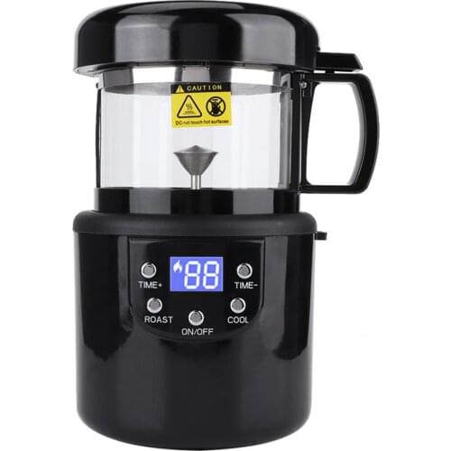 1400W 80-100g CE/CB Home Coffee Roaster Electric Mini No Smoke Coffee Beans Baking Roasting Machine 100-240V 1400W