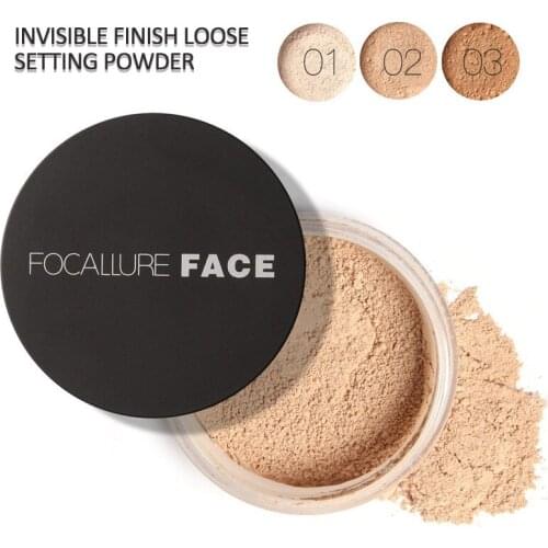 3 Colors Loose Powder Face Makeup Smooth Finishing Oil Control Nature Foundation Makeup Powder Beauty Skin Face Care Powder