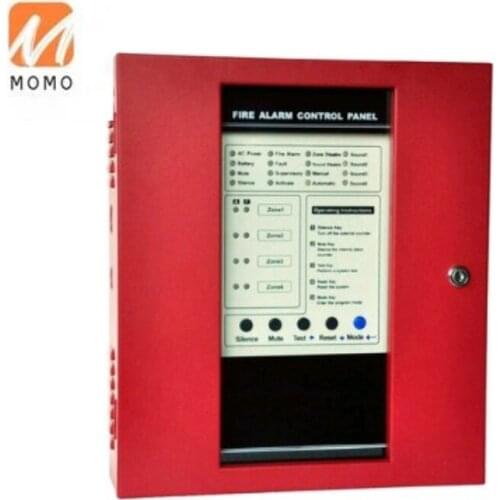 4 zone smoke conventional fire alarm main panel CK1004 fire control alarm