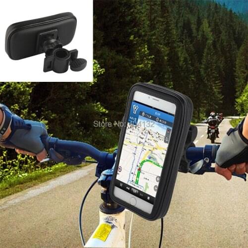 5.5inch For iPhone 7 Plus Weather Resist Rotation Bicycle Waterproof Case Mount Holder For iPhone 6 Plus Bike Bag 100PCS/Lot