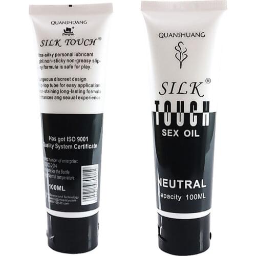 Anal Sex Painless Intimate Silk Touch Grease Anal Lubricant Gay Sex Lube Vaginal Sexual Massage Oil Silicone Water Based 100ml