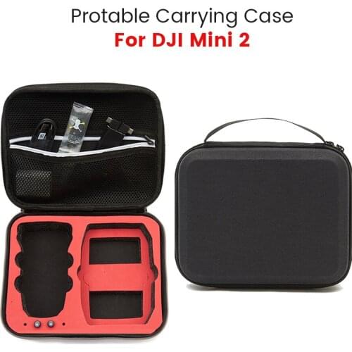 For DJI Mini 2 Drone Accessories Protable Carrying Case Outdoor Travel High Quality Anti Scratch Hardshell Zipper Storage Bag