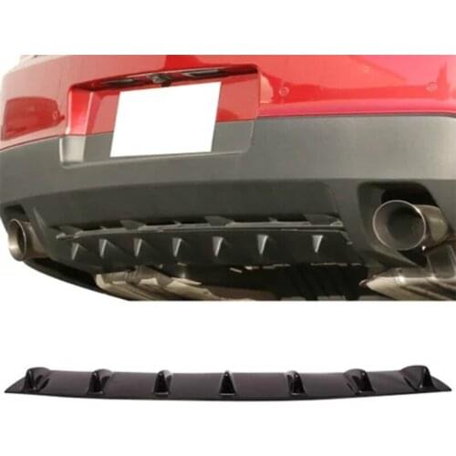 Car Bumper Deflector Modified Spoiler Shark Fin 7 Wings For Peugeot 308 207 407 2008 Citroen C5 Opel Astra h Insignia Vectra C