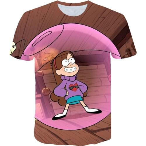 Children 2021 Summer New T-Shirts Boys Girls Short-Sleeve O-Neck Cartoon Fashion Casual Loose Harajuku Personality Streetwear