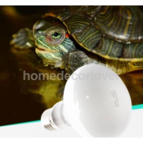 E27 Daylight Heat Light Bulb Reptile Terrarium UVA Lamp lizards, tortoise 220V-240V 25w -100w Choice
