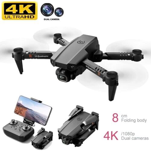 New Drone 4k Double Camera HD XT6 WIFI FPV Drone Air Pressure Fixed Height four-axis Aircraft RC Helicopter With Camera