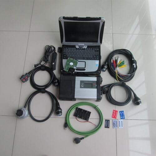 Mb star c5 sd connect with software 2020.12 newest version hdd 320gb with cf19 laptop for mb diagnostic tool ready to use
