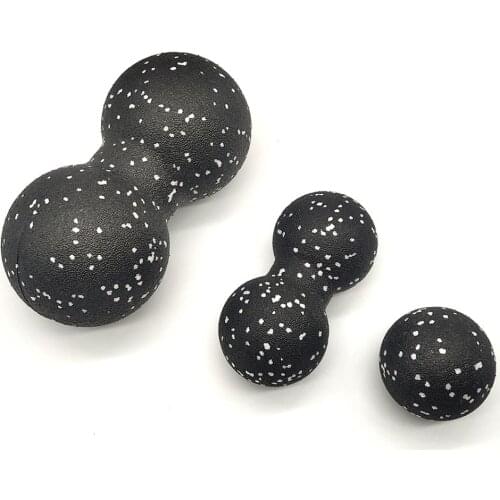 Peanut Massage Ball Set Lacrosse Ball Physical Trigger Point Therapy Myofascial Ball Muscle Knots Yoga Crossfit Self Massage