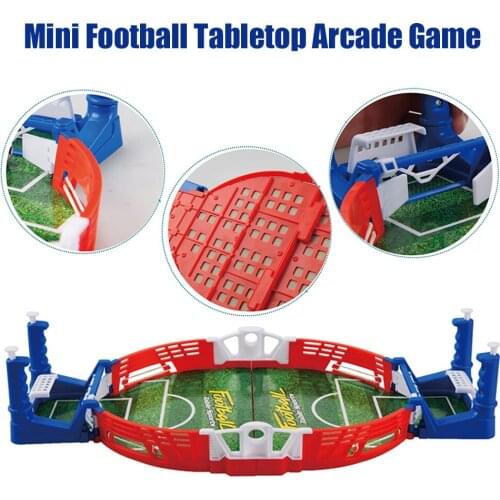Mini Table Football Tabletop Arcade Game for Kids and Adults Table Soccer Interactive Puzzle Toys for Children Home Office Club