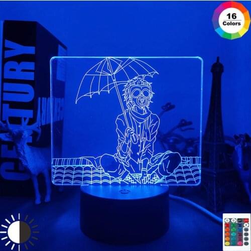 New Anime 3d Light Dramatical Murder Clear for Kids Bedroom Decoration Night Light Manga Gift for Her Him Room Decor Table Lamp