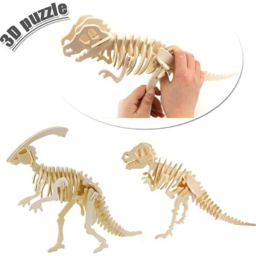 3d three-dimensional wooden animal jigsaw puzzle toys for children diy handmade wooden jigsaw puzzles Animals Insects Series