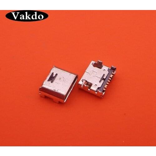 500pcs/lot 5pin 5-pin 5 p USB Charge Port Charging Jack Connector Dock Socket Plug Micro Mini USB Repai parts